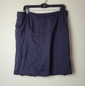 NWT - Swimsuits For All Black Swim Skirt Plus Size 24